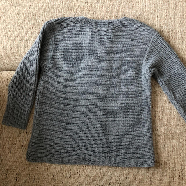 ZARA(ザラ)のZARA グレー カーディガン キッズ/ベビー/マタニティのキッズ服女の子用(90cm~)(カーディガン)の商品写真