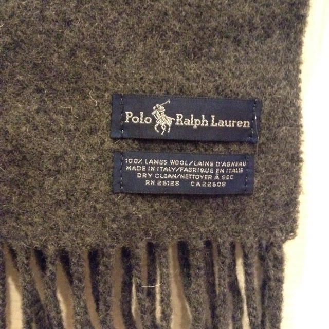 Ralph Lauren(ラルフローレン)の極美品ラルフローレンマフラービッグポニー メンズのファッション小物(マフラー)の商品写真