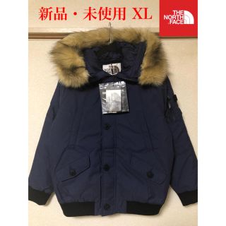 ザノースフェイス(THE NORTH FACE)の【新品】THE NORTH FACE ノースフェイス ダウン ジャケット 紺XL(ダウンジャケット)