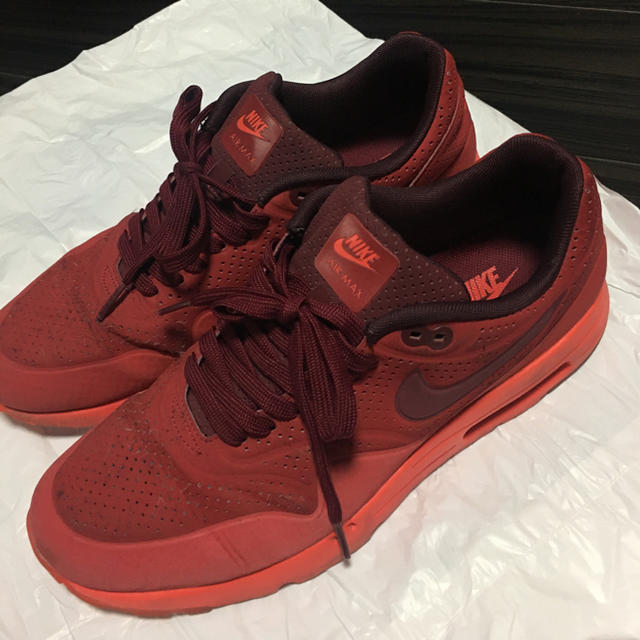 NIKE(ナイキ)のair max 1 ultra moire "Triple Red" 28cm メンズの靴/シューズ(スニーカー)の商品写真