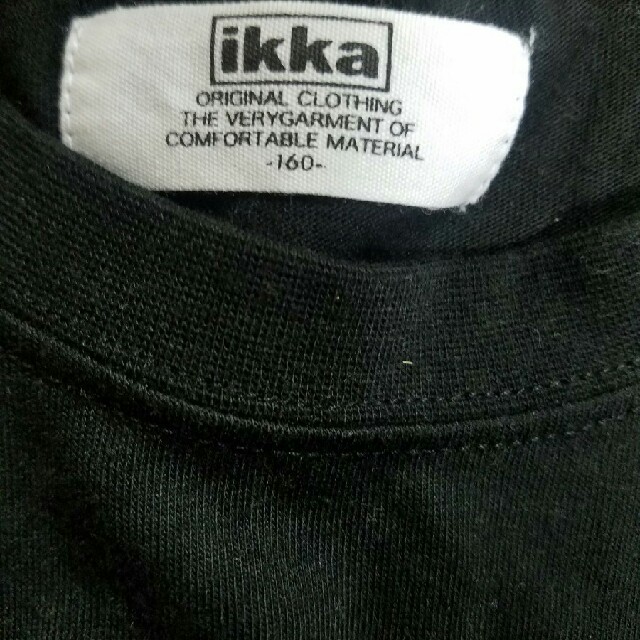 ikka(イッカ)のikka カットソー 160 キッズ/ベビー/マタニティのキッズ服男の子用(90cm~)(Tシャツ/カットソー)の商品写真