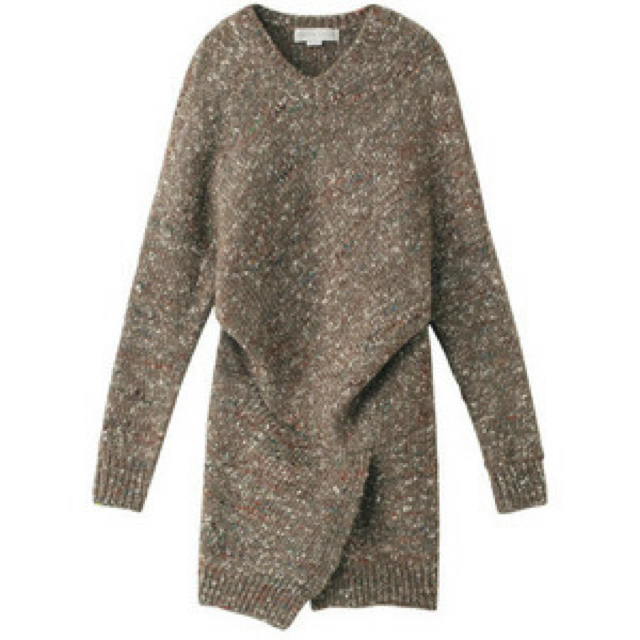 Stella McCartney(ステラマッカートニー)のSTELLA MCCARTNEY ニットワンピース チャンキー 希少サイズ 34 レディースのワンピース(ひざ丈ワンピース)の商品写真