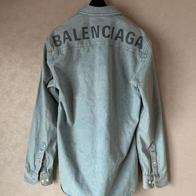 公式サイト Balenciaga BALENCIAGA（バレンシアガ）デニムシャツ