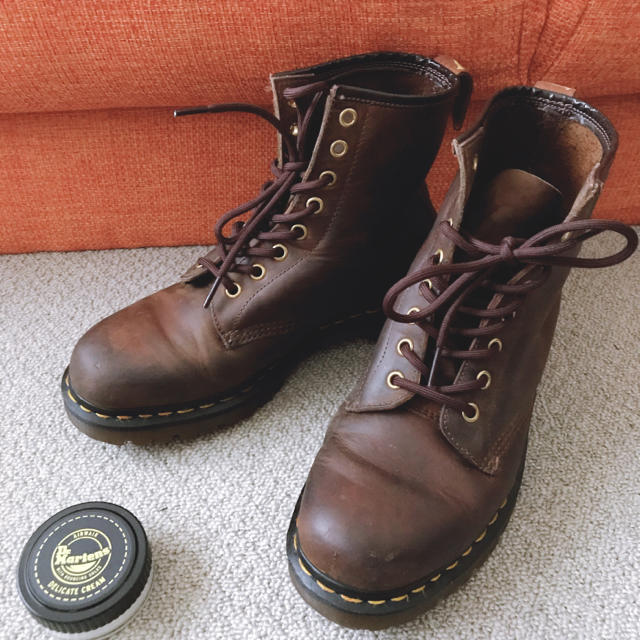 Dr.Martens(ドクターマーチン)の【最終値下げ】Dr.martens 8ホール UK7 英国製 メンズの靴/シューズ(ブーツ)の商品写真