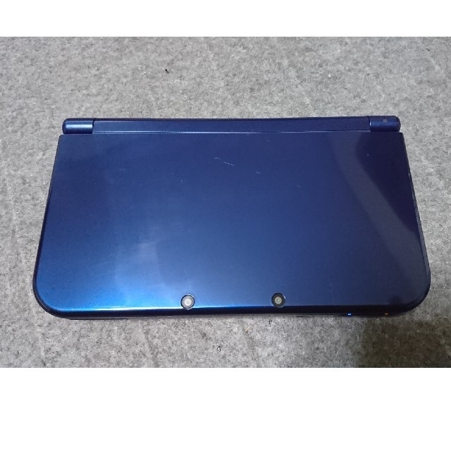 【動作OK】New ニンテンドー3DS LL メタリックブルー