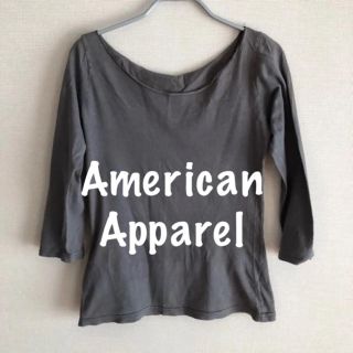 アメリカンアパレル(American Apparel)の七分袖 切りっぱなし トップス / アメリカンアパレル(カットソー(長袖/七分))