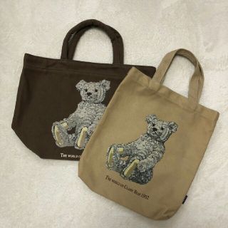 CLASSY BEAR トートバッグ　二色二種類セット(トートバッグ)