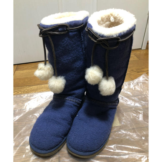 UGGロングブーツ　ブルー