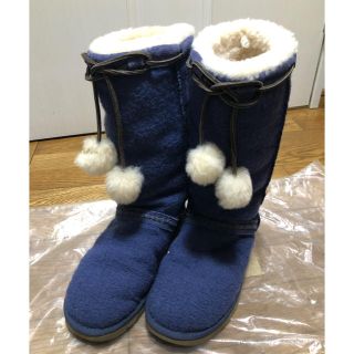 アグ(UGG)のUGGロングブーツ　ブルー(ブーツ)