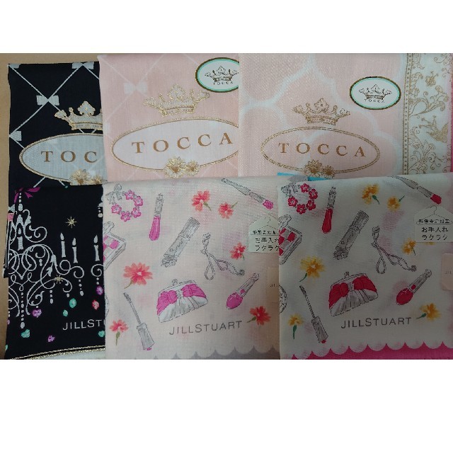 TOCCA(トッカ)のTOCCAハンカチ ジルスチュアート6枚セット レディースのファッション小物(ハンカチ)の商品写真