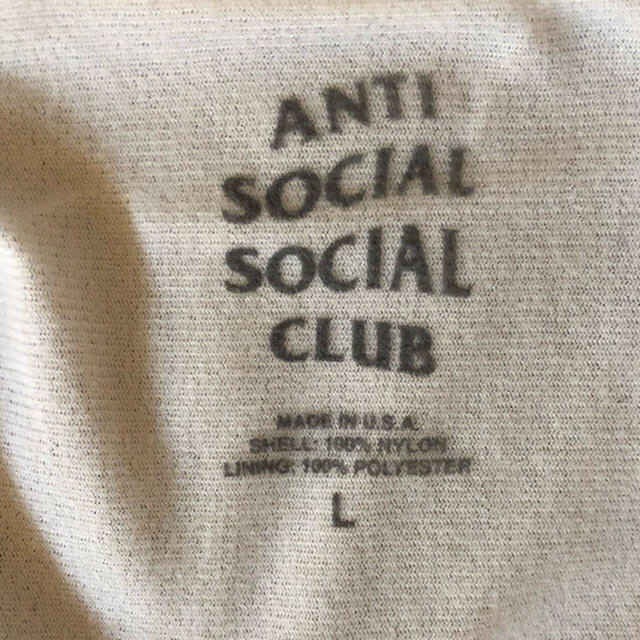 anti sosial sosial club コーチジャケット　Lナイロンジャケット