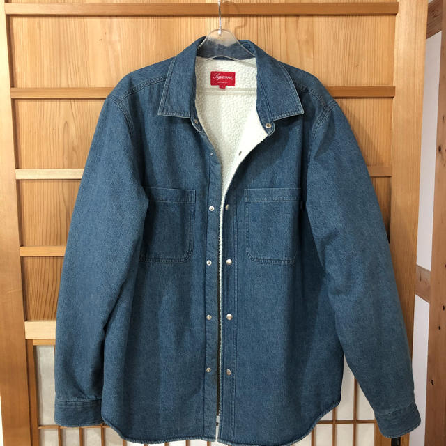 Sherpa Lined Denim Shirt  デニムジャケット