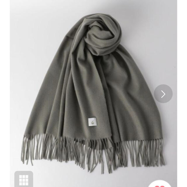 BEAUTY&YOUTH UNITED ARROWS(ビューティアンドユースユナイテッドアローズ)のCASHMERE WOOL SOLID STOLE ストール  レディースのファッション小物(マフラー/ショール)の商品写真