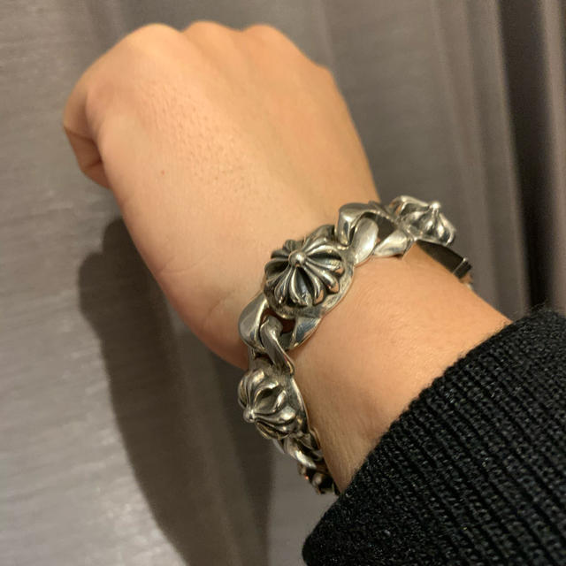 【確認用】【正規品】クロムハーツ クロスリンクブレスレット
