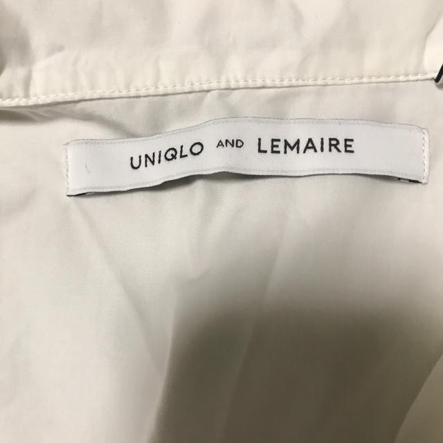 UNIQLO(ユニクロ)のユニクロとLEMAIREがコラボしたロングシャツワンピース レディースのワンピース(ロングワンピース/マキシワンピース)の商品写真