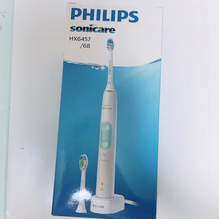 フィリップス(PHILIPS)の【新品】フィリップス電動歯ブラシソニッケアーHX6457/68(電動歯ブラシ)