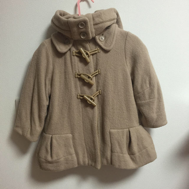 SNIDEL(スナイデル)のsnidel girl ダッフルコート キッズ/ベビー/マタニティのキッズ服女の子用(90cm~)(コート)の商品写真