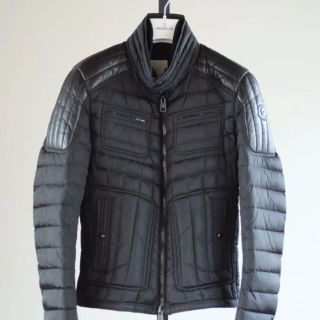 モンクレール(MONCLER)の⭕️マルコ1967様【美品】超希少 国内正規品 レザー モンクレール  本革(ダウンジャケット)