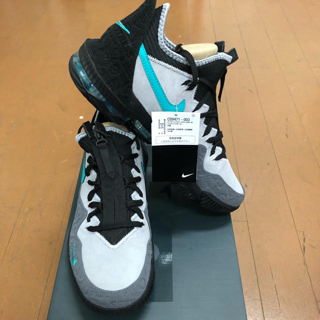 GINGER掲載商品】 atmos × Nike LeBron 16 Low Clear Jade