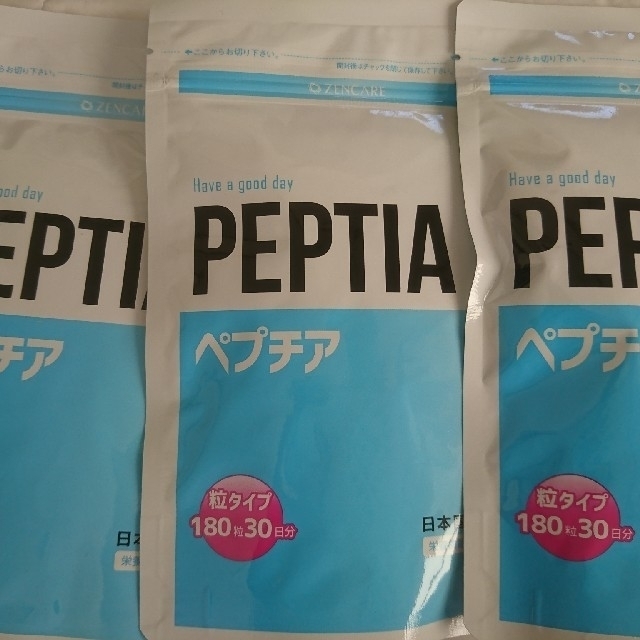 安心の販売 ペプチア PEPTIA 180粒X３ | www.viteqy.com