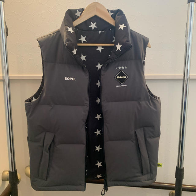 fcrb REVERSIBLE DOWN VEST リバーシブル　ダウンベスト