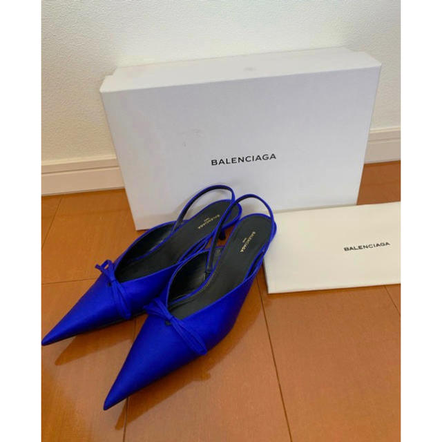 【超美品】BALENCIAGA／バレンシアガ  ナイフ ミュール  パンプス