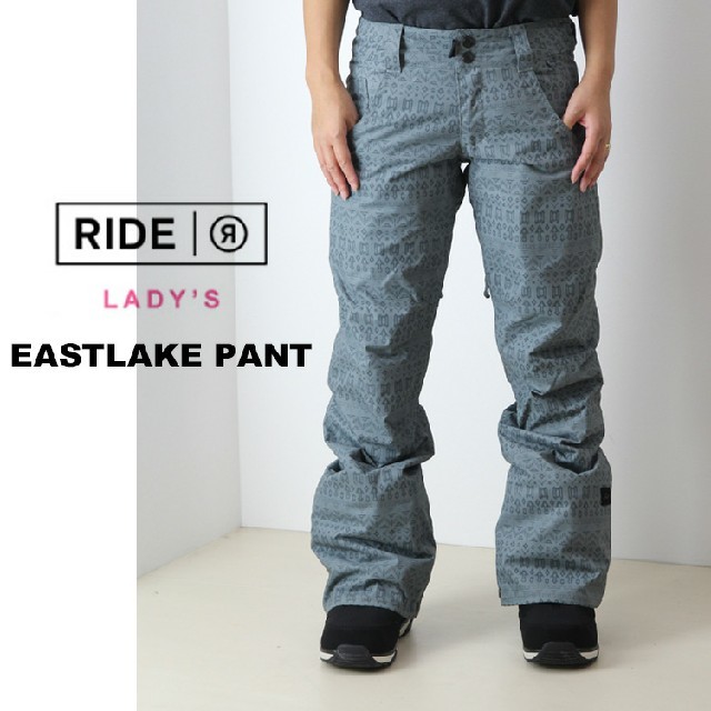 RIDE(ライド)のRIDE ライド スノーボードパンツ EASTLAKE PANT レディースS スポーツ/アウトドアのスノーボード(ウエア/装備)の商品写真