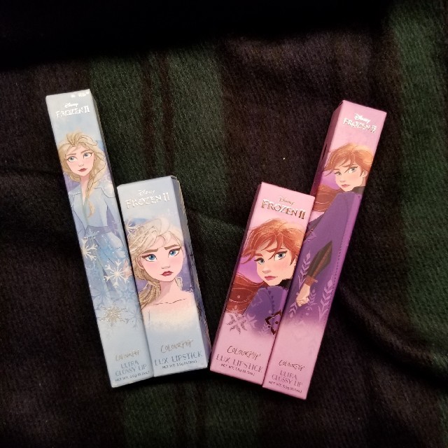 colourpop frozen2 カラーポップ アナ雪2 リップ セット