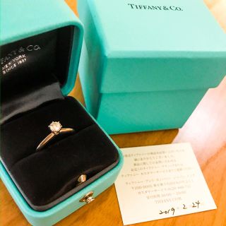 ティファニー(Tiffany & Co.)のティファニー　セッティング　全付属品あり(リング(指輪))