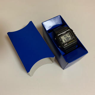 カシオ(CASIO)のCASIO カシオ　腕時計　ブラック(腕時計)