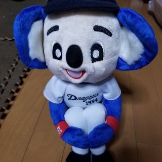 チュウニチドラゴンズ(中日ドラゴンズ)のドアラ ぬいぐるみ 座り 中(キャラクターグッズ)