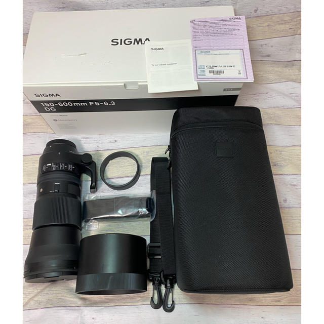 入園入学祝い SIGMA150-600 - SIGMA F5-6.3 キャノン用  HSM OS DG レンズ(ズーム)