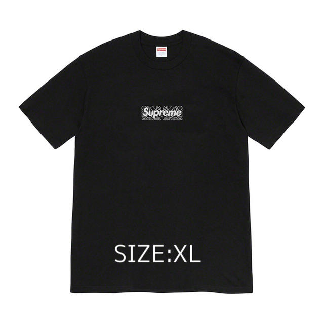 Bandana Box Logo Tee Black XLTシャツ/カットソー(半袖/袖なし)