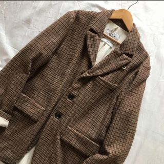 ヤエカ(YAECA)のyaeca write gun check jacket(テーラードジャケット)