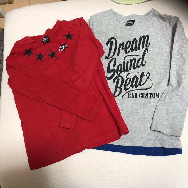 RAD CUSTOM(ラッドカスタム)のRAD CUSTOM ロンT トップス　120 キッズ/ベビー/マタニティのキッズ服男の子用(90cm~)(Tシャツ/カットソー)の商品写真