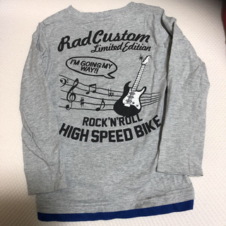 ラッドカスタム(RAD CUSTOM)のRAD CUSTOM ロンT トップス　120(Tシャツ/カットソー)