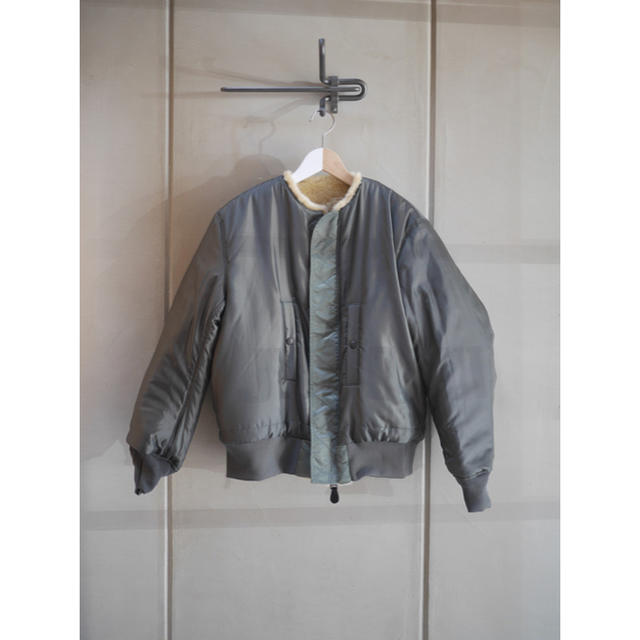 【HYKE】FLIGHT FAUX SHEARLING JACKET