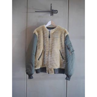 ハイク(HYKE)の【HYKE】FLIGHT FAUX SHEARLING JACKET(毛皮/ファーコート)