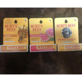 バーツビーズ(BURT'S BEES)のリップ3本セット(リップケア/リップクリーム)