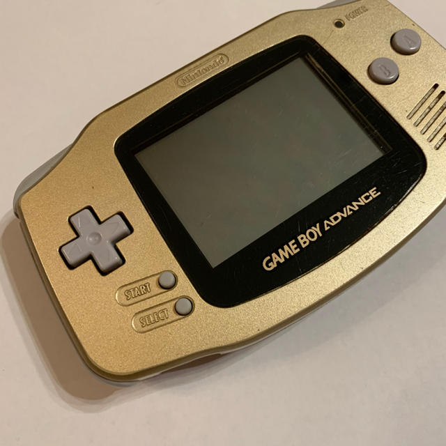 ゲームボーイアドバンス ゴールド GBA 本体 動作確認済み 取扱説明書付き ゲームボーイアドバンス ゴールド GBA 本体 動作確認済み 取扱説明書付き