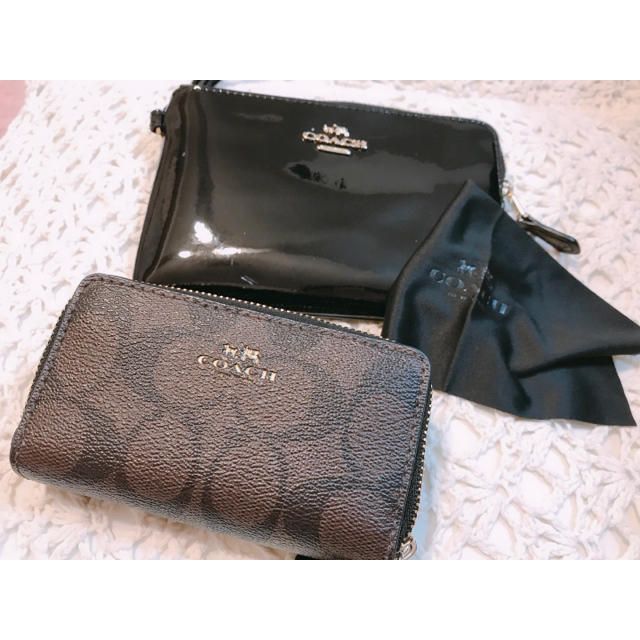 COACH(コーチ)のコーチカード入れ2点セット レディースのファッション小物(ポーチ)の商品写真