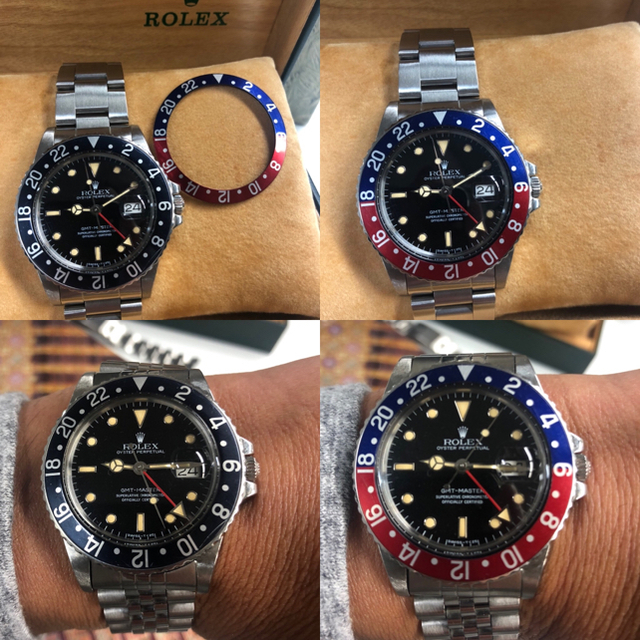 ROLEX - ROLEX GMTマスター16750フチ有り　84年製　パティナダイヤルの通販 by UNITED's shop