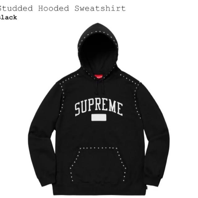 Supreme Studded Hooded Sweatshirts Sサイズ
