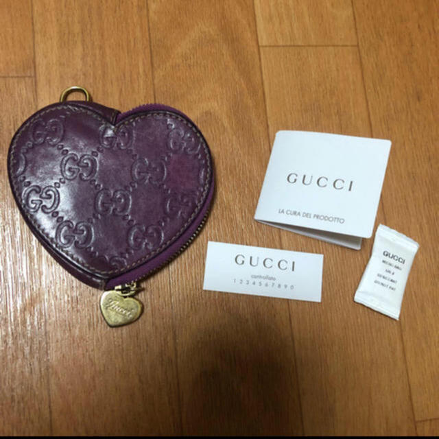 Gucci(グッチ)のグッチ コインケース 紫 レディースのファッション小物(コインケース)の商品写真