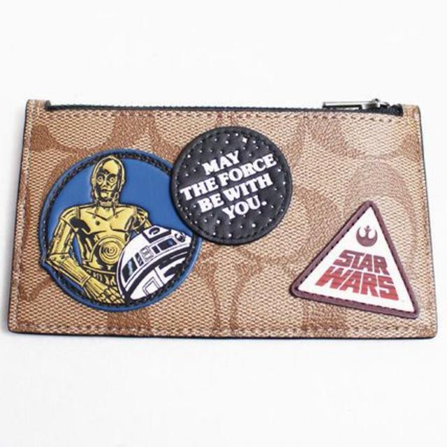 COACH(コーチ)のSTAR WARS X COACH スターウォーズ カードケース F89056 メンズのファッション小物(名刺入れ/定期入れ)の商品写真