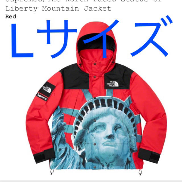 Supreme THE NORTH FACE マウンテンパーカー レッド Lマウンテンパーカー