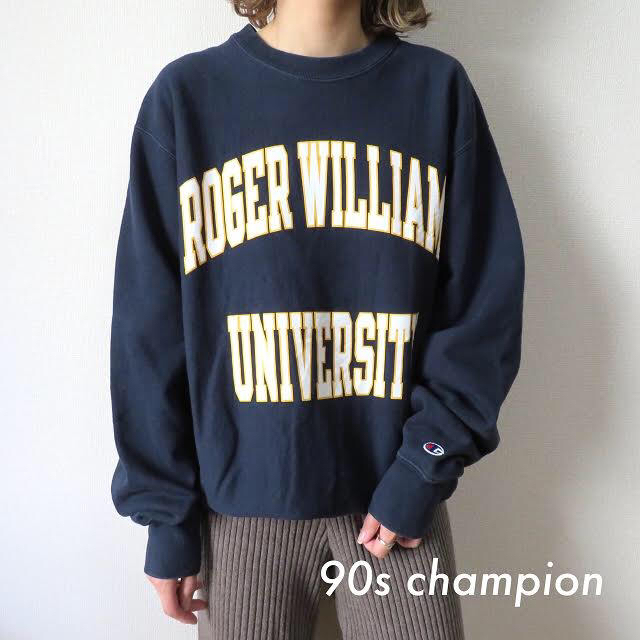 Champion - 90s チャンピオン リバースウィーブ カレッジスウェット