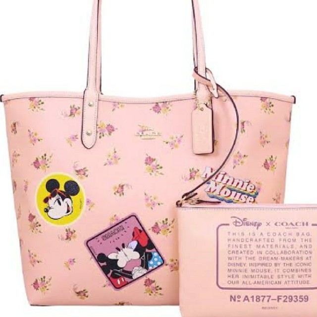 たトートバ】 COACH - 大人気☆コーチxディズニー F29359限定