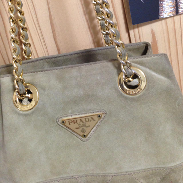 PRADA - PRADA◇スエードチェーンバッグの通販 by STUNNING