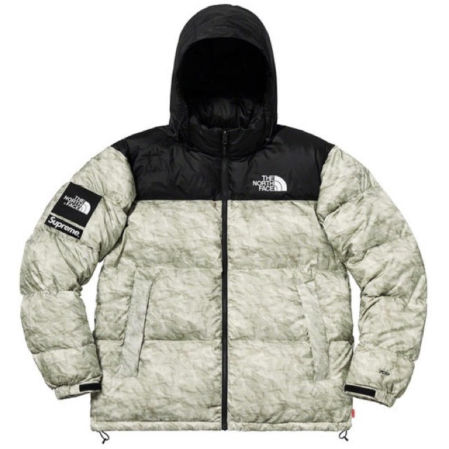 Supreme The North Face PaperPrint Nuptse